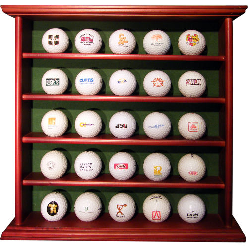 Golfball Schaukasten für 25 Golfbälle, tools4golf - Golfshop