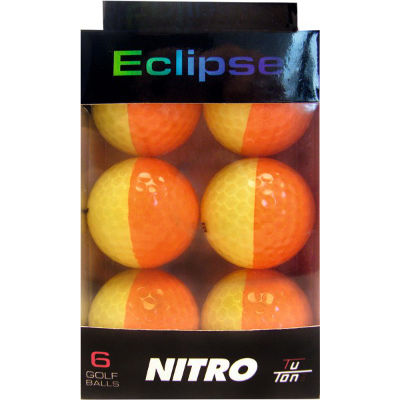 Nitro Eclipse Golfbälle 6er Pack, tools4golf - Golfshop
